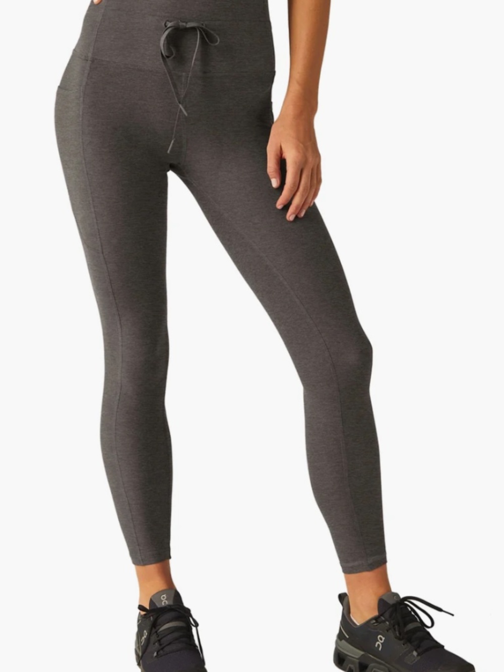 Beyond Yoga Spacedye High Waisted in Heather Grey, XS